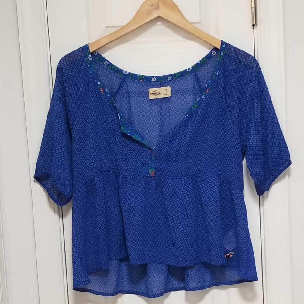 Hollister Sheer crop top